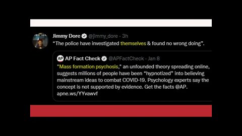 Associated Press gets reamed for suggesting Mass Formation Psychosis without evidentiary basis