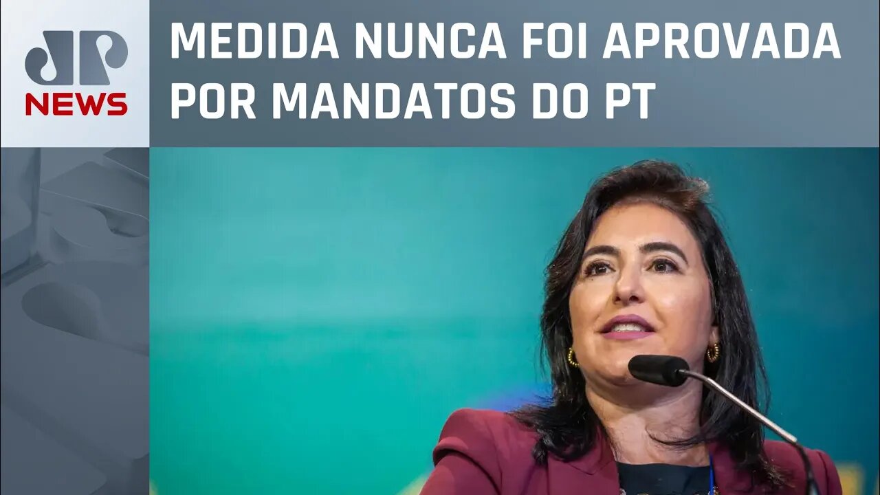 Tebet tem sua primeira reunião privada com Lula e discute o orçamento participativo