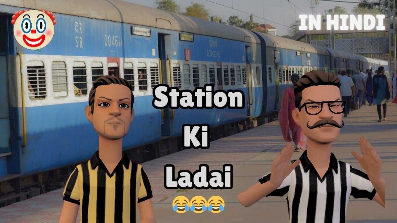 station ki ladai😂😂| bhai bhai comedy