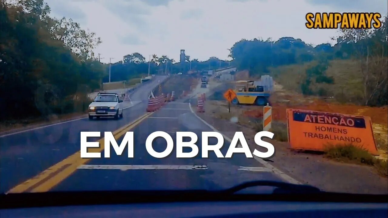 Obras na Rodovia Emerenciano Prestes de Barros