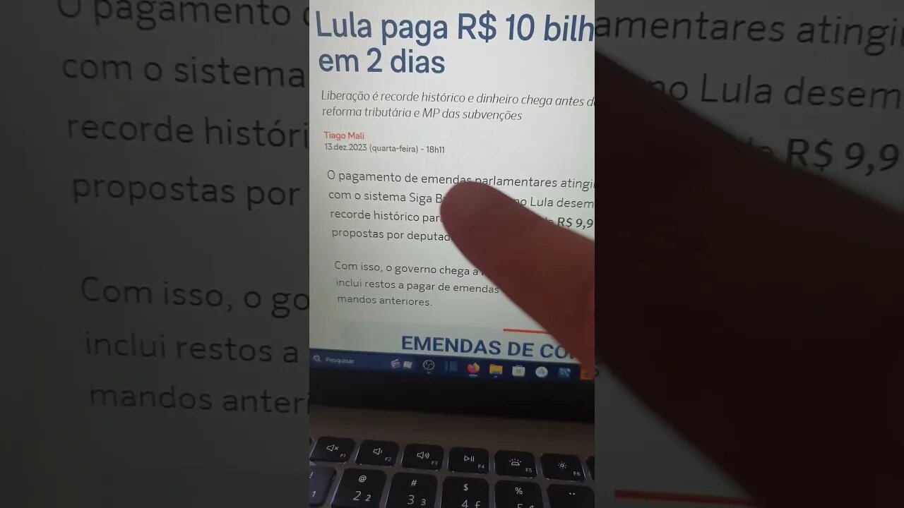 lula paga R$ 10 bi (R$ 10.000.000.000) em emendas em 2 dias paraganhar votações do nosso imposto 💸💸💸