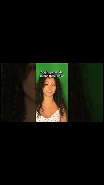 Do you feel this way? #bitcoin #crypto #missteencrypto #bitcoindip