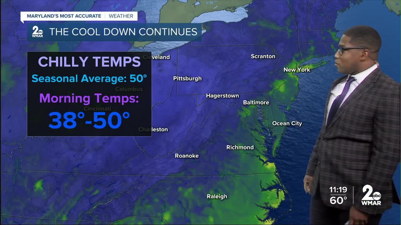 WMAR-2 News Weather at 11