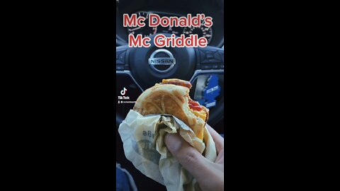 Mc Donald’s Mc Griddle 🔥🔥