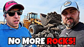 We Spent an ENTIRE Week Moving Rocks!