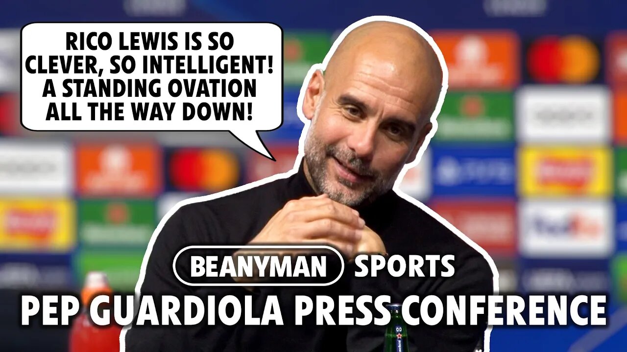 'Rico Lewis is so CLEVER! Standing ovation all the way down!' | Man City 3-1 Sevilla | Pep Guardiola