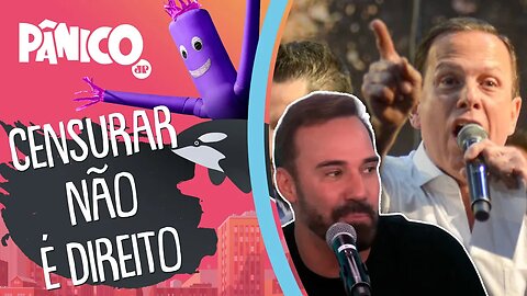 MEDIDAS RESTRITIVAS NO HUMOR? Diogo Portugal fala sobre TRETA COM DORIA