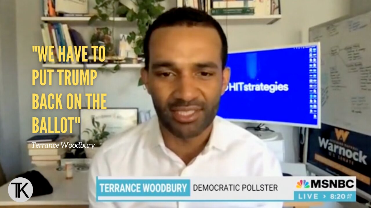 Dem Pollster: We Have To Put Trump Back On the Ballot
