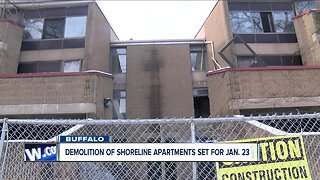 Demolition of Shoreline Apartments will begin Jan. 23