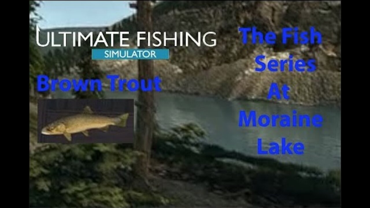 Ultimate Fishing Simulator: The Fish - Moraine Lake - Brown Trout - [00049]