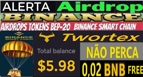 [ TWORTEX Exchange ] Como ganhar 0.02 BNB Free ($5.99) no Cadastro | Recebe na hora! | Home Office