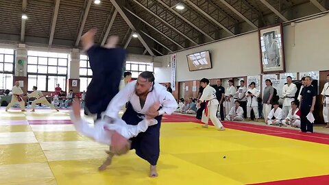 '23 第3回WSAF合気道競技世界選手権大会 演武競技 自由技 予選1回戦 Cコート 第１試合