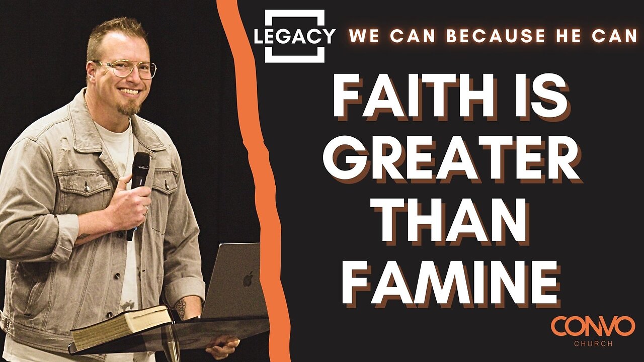 Faith Is Greater Than Famine // Pastor Craig Dyson // 1 Kings 17