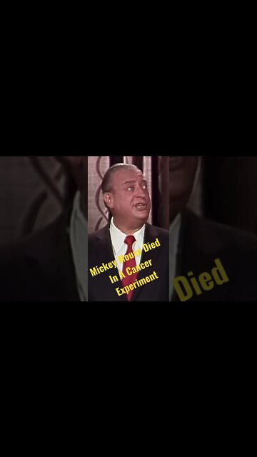 Rodney Dangerfield - Mickey Mouse died in a cancer experiment