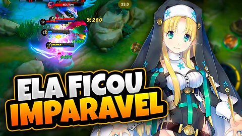 NUNCA MAIS CRITICO ELA! SE ISSO AINDA NÃO É META, VAI SER ! | MOBILE LEGENDS