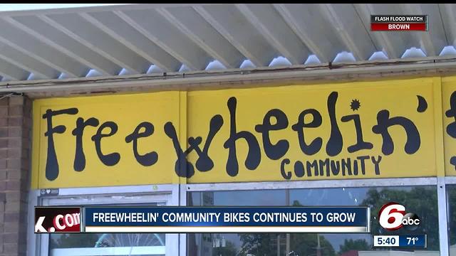 Freewheelin' Community Bikes: A growing organization with a need for more funding