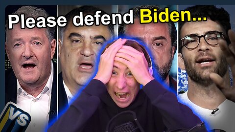 Leftist DOGPILE BIDEN on Piers Morgan show in FRUSTATING debate