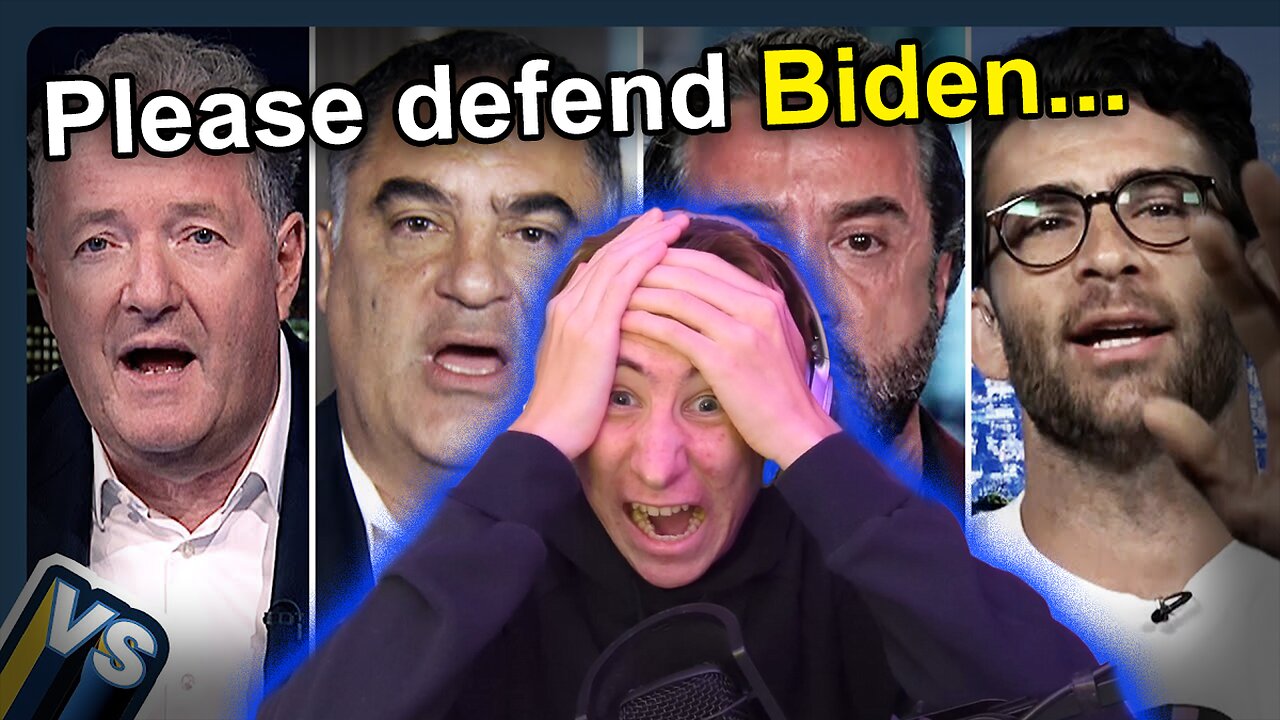 Leftist DOGPILE BIDEN on Piers Morgan show in FRUSTATING debate