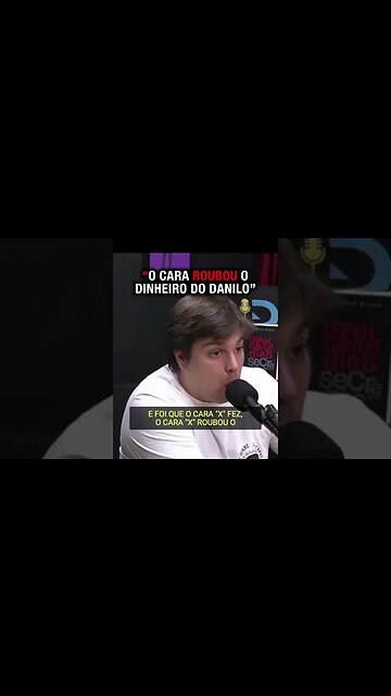 DANILO GENTILI SOFRE GOLPE com Lucas Salles | Planeta Podcast #shorts