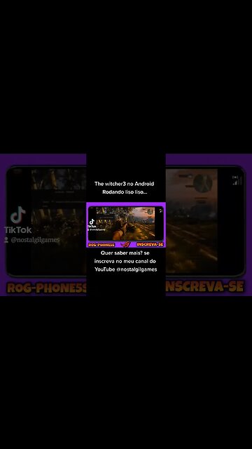 The witcher3 Nex Gen PTBR rodando liso no Android via GeforceNow