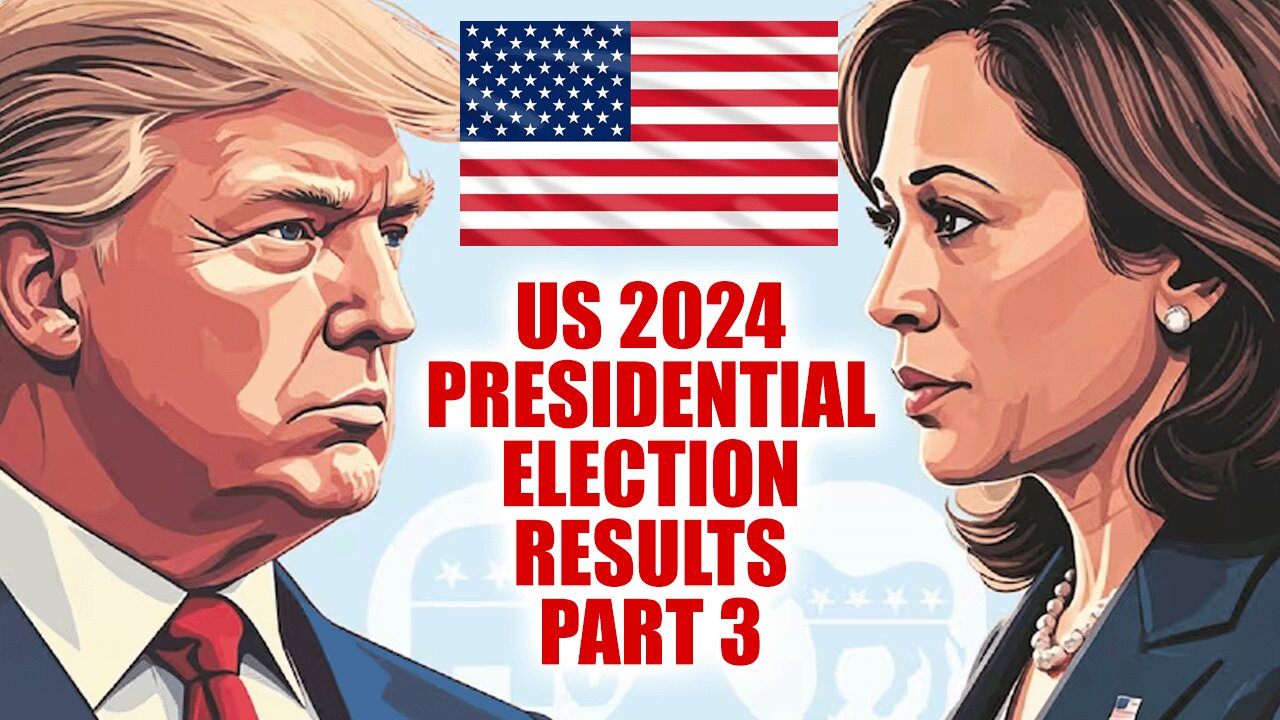 US 2024 PRESIDENTIAL ELECTION RESULTS ALL NIGHT COVERAGE! DONALD TRUMP VS KAMALA HARRIS! Pt 3