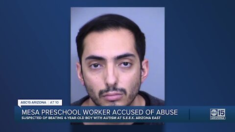 Mesa preschool worker accused of abusing 4-year-old boy