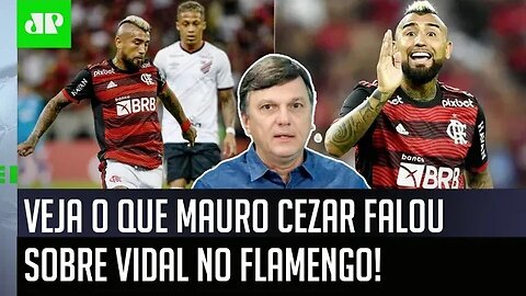 "Cara, eu TENHO A IMPRESSÃO de que o Vidal vai..." VEJA o que Mauro Cezar FALOU sobre o Flamengo!