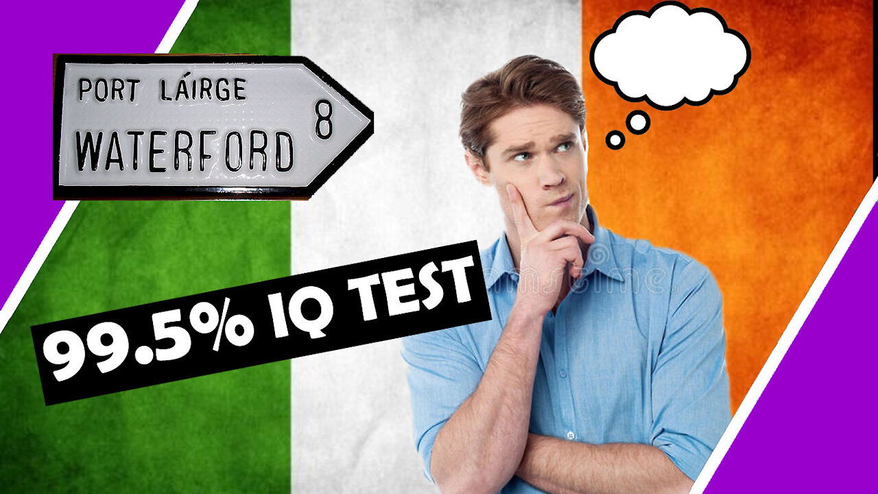 IRELAND Waterford 99.5% Jab IQ Test / Hugo Talks #lockdown