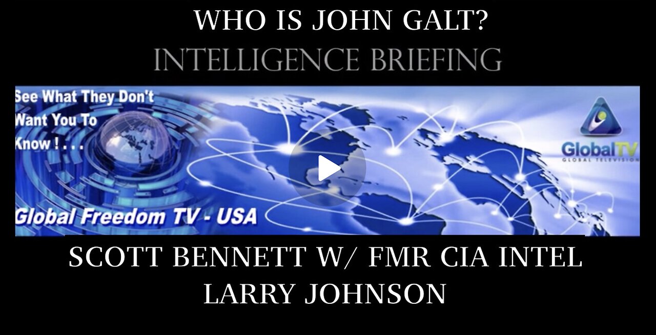 FMR CIA Scott Bennett W/ FMR CIA JOHNSON-RUSSIA, BALTIMORE, GAZA, INTEL DROPS. TY JGANON, SGANON