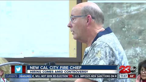 New Cal City Fire Chief