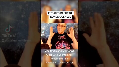 Initiated in Christ Consciousness: #shorts by Shaman Joe Foxdreamer #spiritualawakening