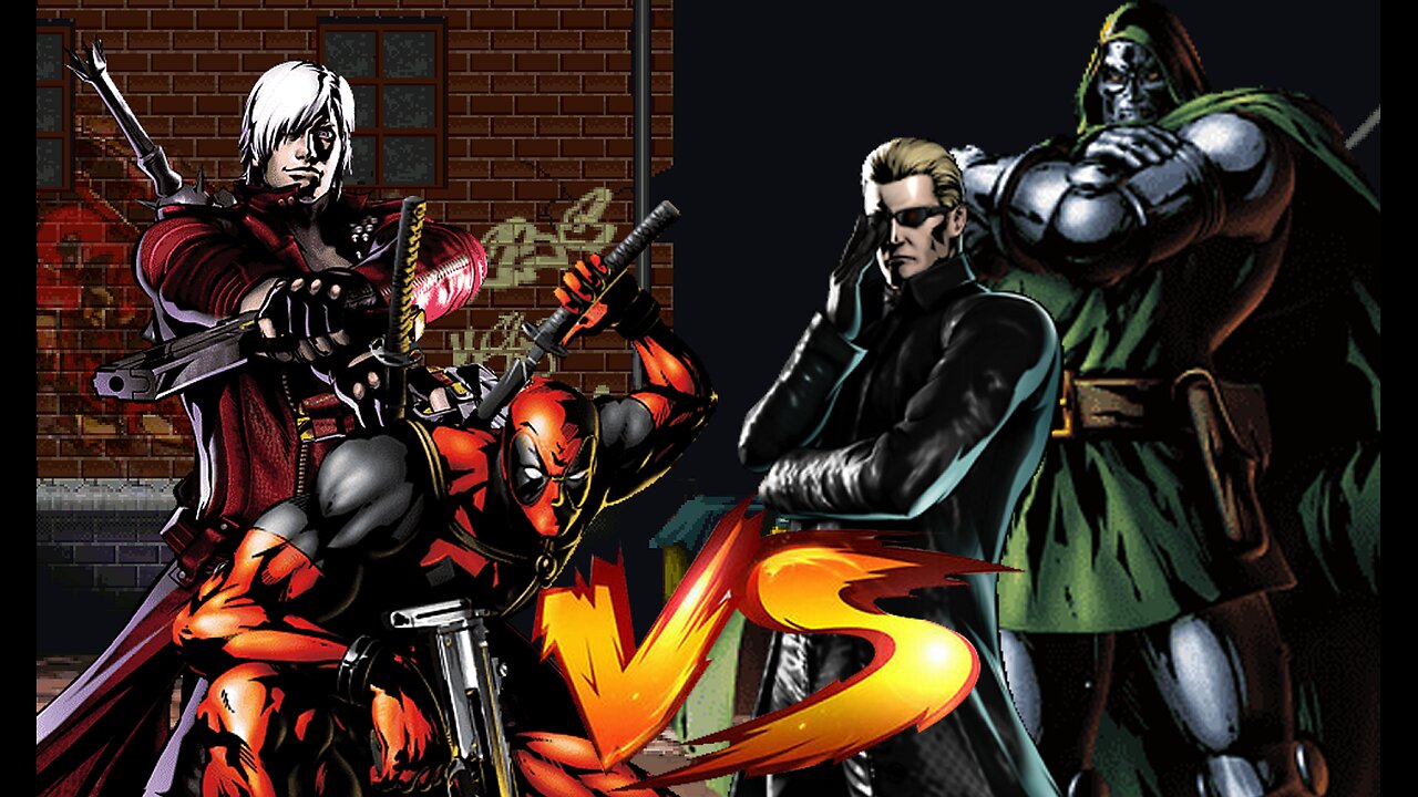 [REQUESTED] #056: MARVEL Vs CAPCOM: Deadpool Vs Dante / Featuring Albert Wesker & Dr. Doom!