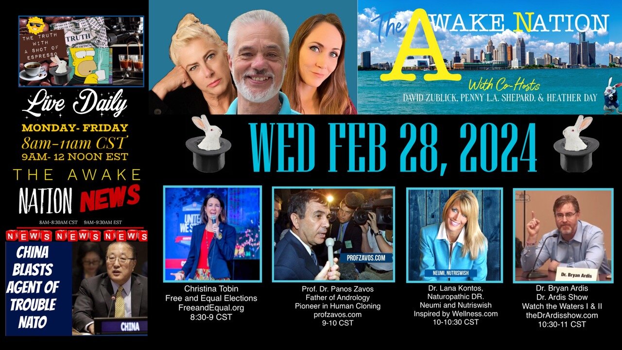 The Awake Nation 02.28.2024 Vatican Collaborating With The Freemasons!