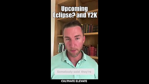 Eclipse 4/8Justlike1999 Y2k.Fear frequency nonsense. Enjoy thebeautiful day like everyother eclipse.