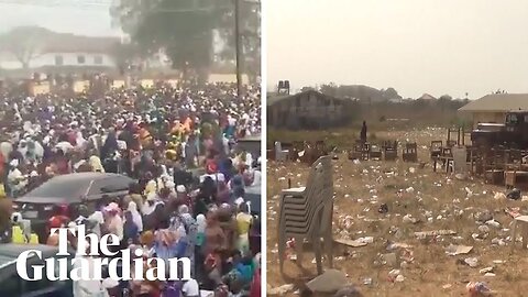 At least 35 children die in crowd crush at school fair in Nigeria