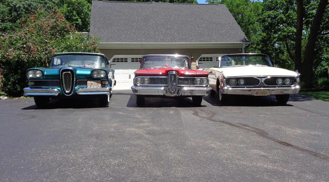 Getting an Edsel cation ! All three years 1958 1959 & 1960 Edsel on My Car Story with Lou Costabile