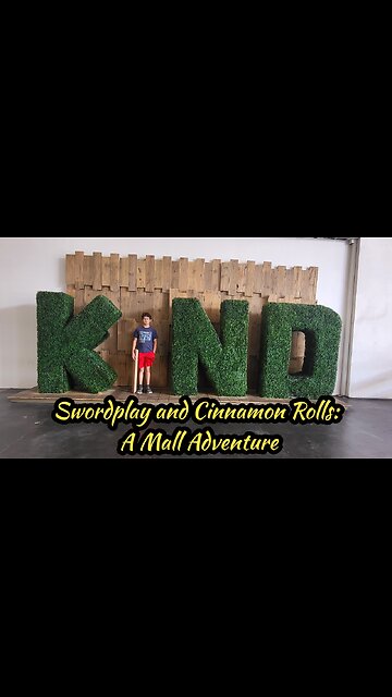 Swordplay and Cinnamon Rolls: A Mall Adventure