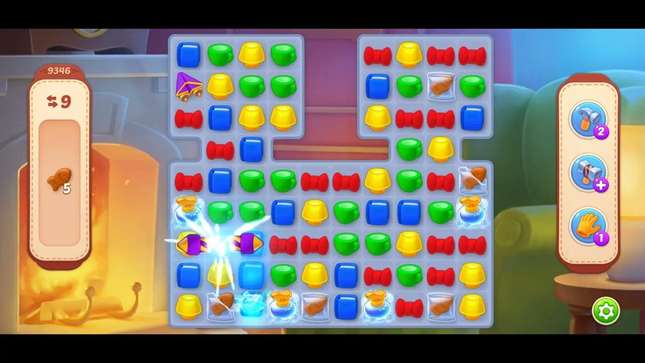 Playrix Homescapes Gameplay Walkthrough Level 9346