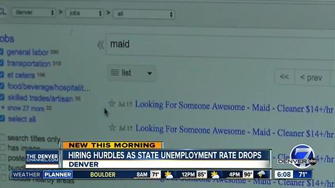 Businesses target new hires as unemployment continues to drop