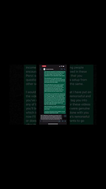 Natalie Bradley (AU) SuperOne Poniz Scheme Scammer in David Cole Team - Part 2