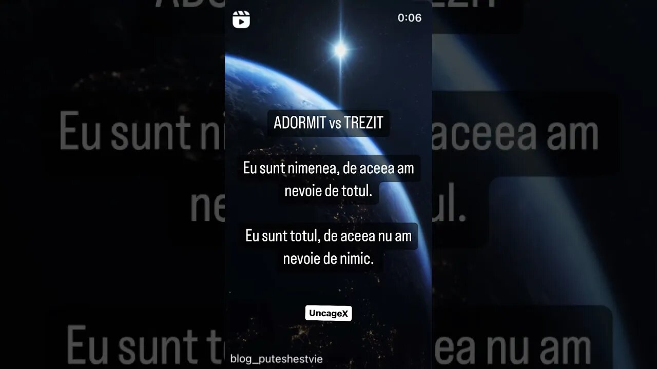 Adormit vs Trezit