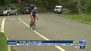 Bicyclist killed after being hit, dragged by dump truck on S. Marion Street at Bayaud