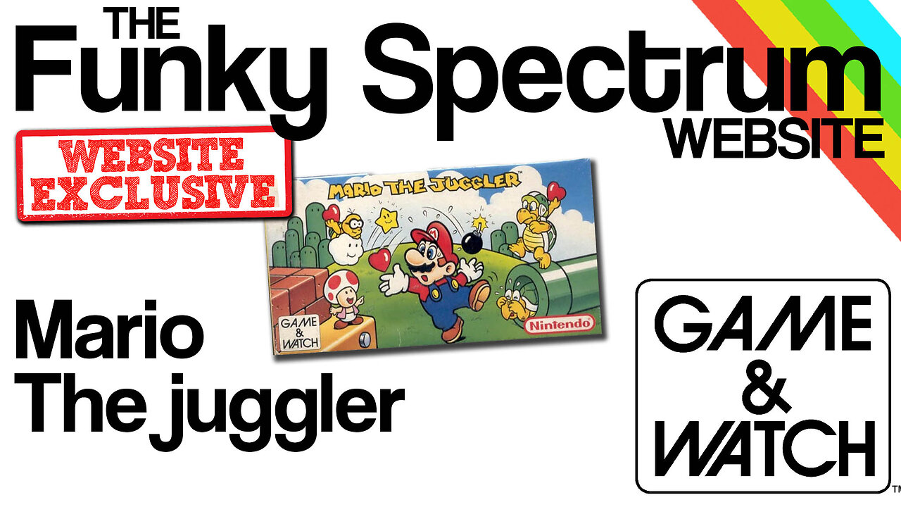 FUNKYSPECTRUM - Game & Watch - Mario the Juggler