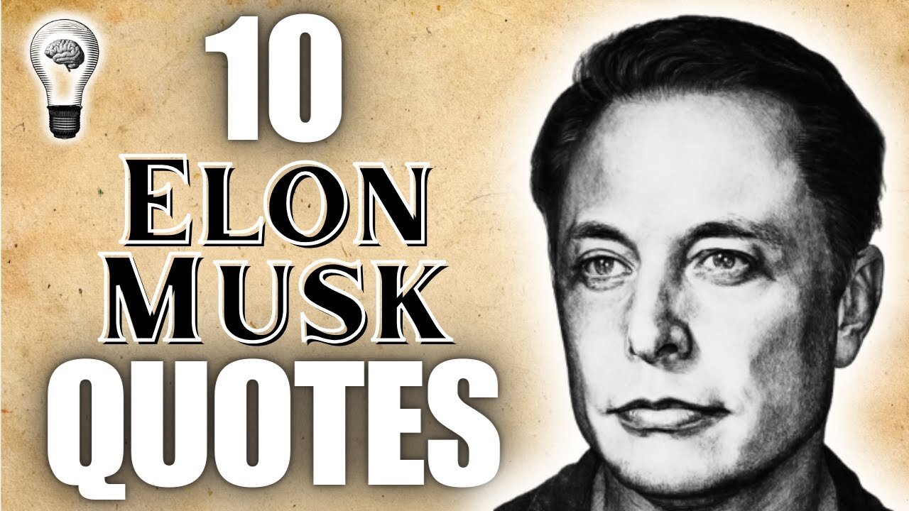 10 Elon Musk QUOTES to Inspire Your Business Mind & Ignite Your Tweets with Captivating Wisdom! 🚀🪐💼📈