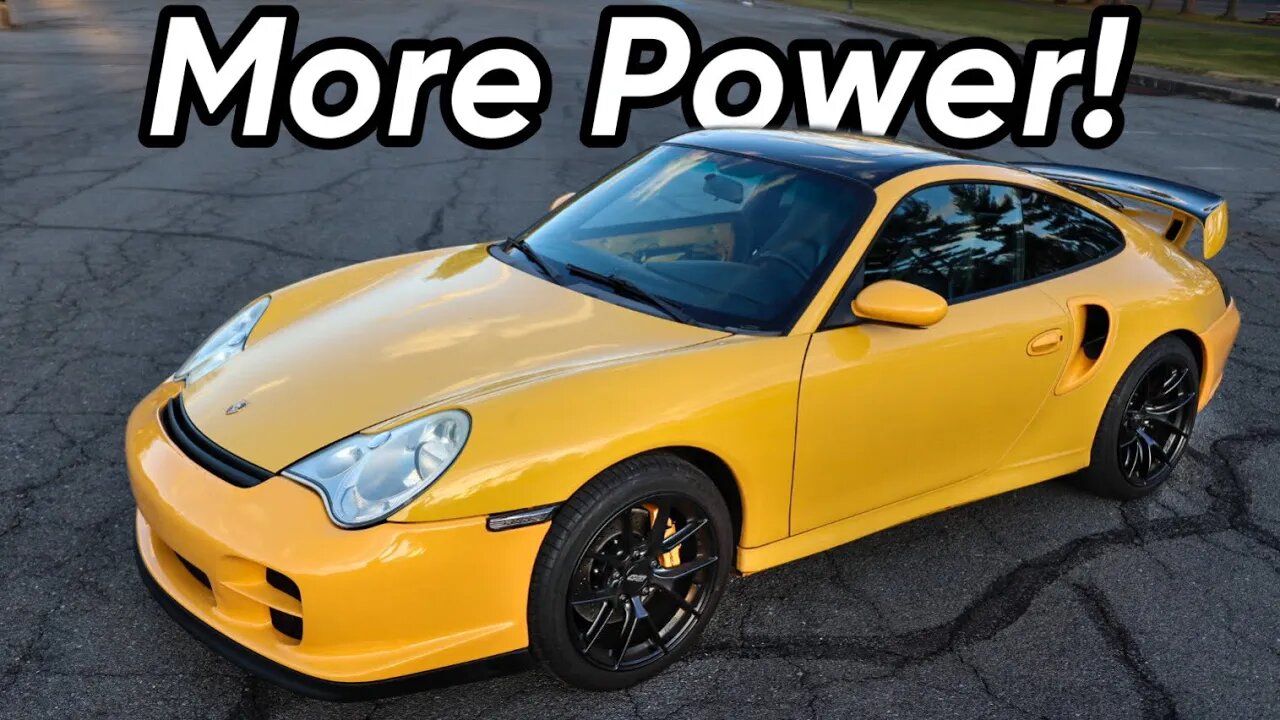 Adding MORE POWER to my Cheap Porsche 911 Turbo!