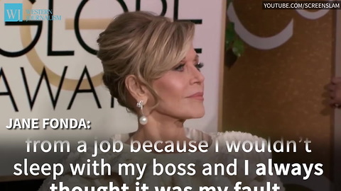 Actress Jane Fonda Reveals She Was Raped