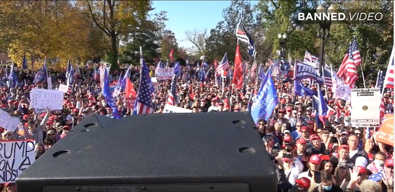 REVOLUTIONARY Alex Jones' Most Epic Speech Ever At Million MAGA March