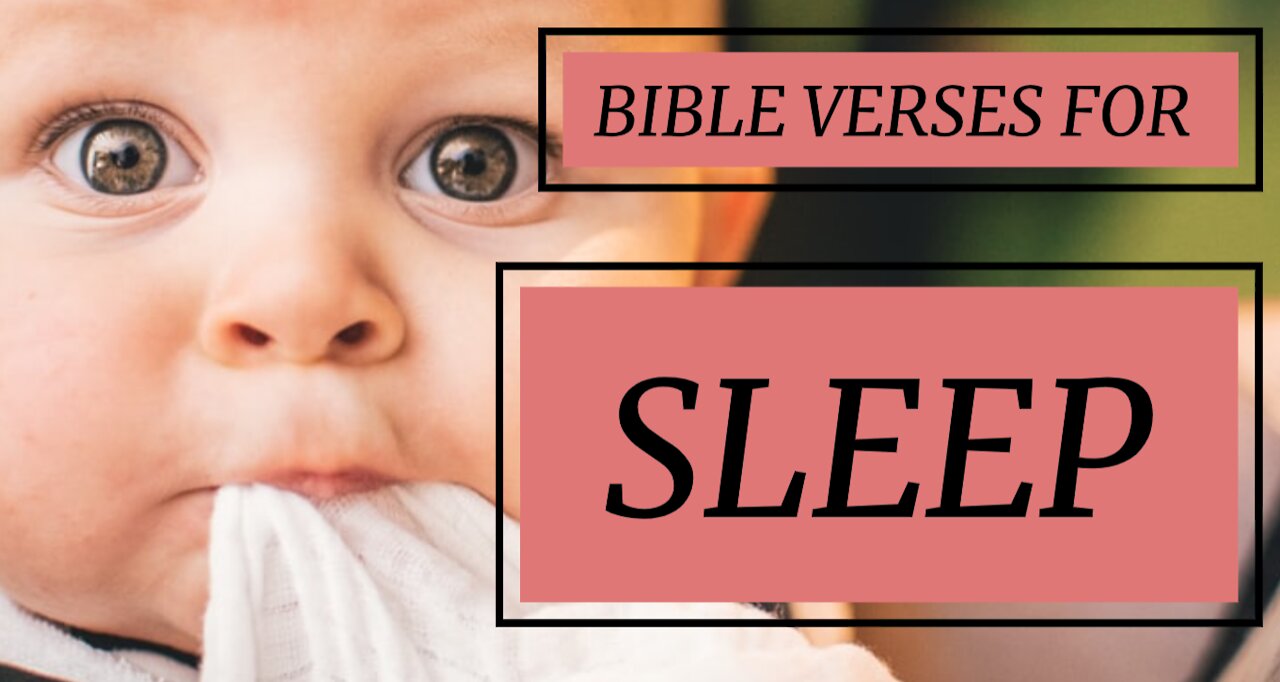 BIBLE VERSES FOR SLEEP 5// SLEEP BIBLE VERSES