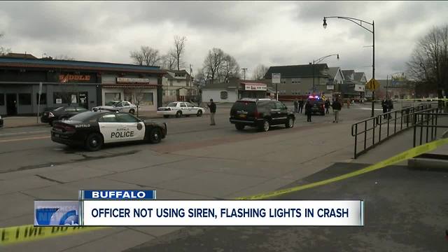 Buffalo officer did not have emergency lights, sirens on during fatal pedestrian crash, police say--6pm