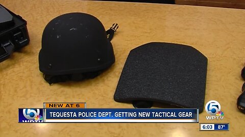 Tequesta police getting new tactical gear